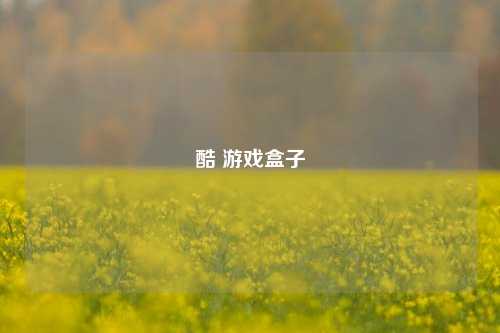 酷 游戏盒子  第1张